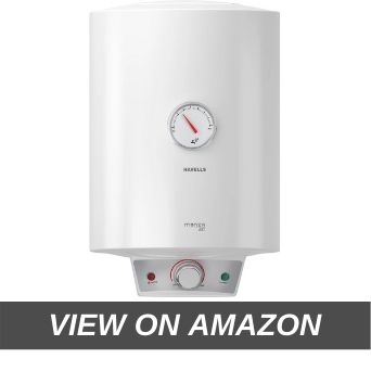 Havells Monza EC 25-Litre Storage Water Heater with Flexi Pipe (White)