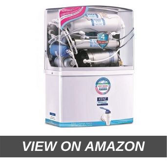 KENT New Grand 8-Litres Wall-Mountable RO +Double UV+ UF + TDS (White) 20 ltr_hr Water Purifier
