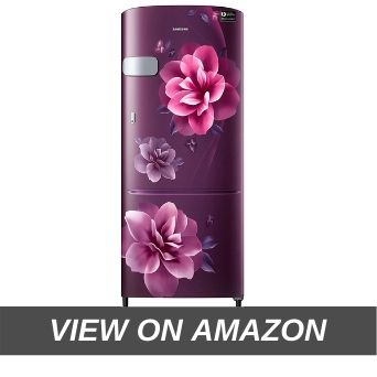 Samsung 230 L 3 Star Inverter Direct Cool Single Door Refrigerator (RR24R2Y2ZCR_NL, Camellia Purple)