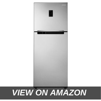 Samsung 324 L 3 Star (2019) Inverter Frost Free Double Door Refrigerator(RT34M5538S8_HL, Elegant Inox, Convertible)