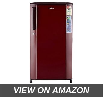 Haier 170 L 3 Star Direct Cool Single Door Refrigerator(HRD-1703SR-R_HRD-1703SR-E, Burgundy Red)