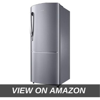 Samsung 212 L 3 Star (2019) Direct Cool Single Door Refrigerator(RR22M272ZS8, Elegant Inox, Inverter Compressor)