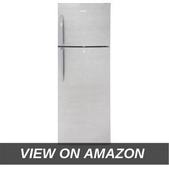 Haier 258 L 3 Star (2019) Frost Free Double Door Refrigerator(HEF-25TGS, Grey Steel_Moon Silver, Convertible)